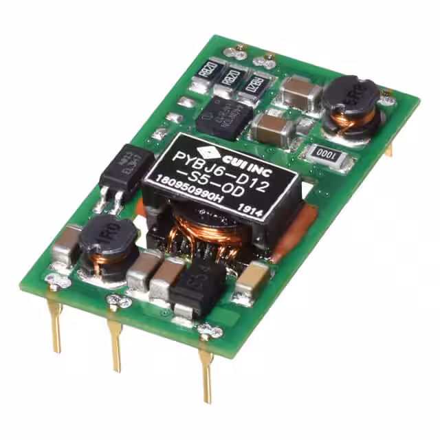 PYBJ6-D12-S15-OD CUI Inc.  Convertidores CC CC